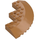 LEGO Kostka 10 x 10 Kolo Roh s Tapered Okraj (58846)