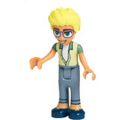 LEGO Olly s Zelená a Žlutá Bunda Minifigurka