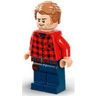 LEGO Owen Grady s Červená Plaid Košile Minifigurka