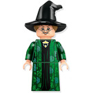 LEGO Profesor Minerva McGonagall s Černá Ohnutý Čepice a Printed Paže Minifigurka