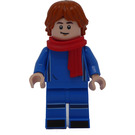 LEGO Spectator - Světlo Tělová Modrá Fotbal Fan Minifigurka