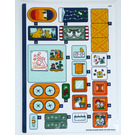 LEGO Sticker Sheet for Set 41730 (10101082)