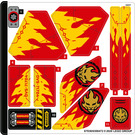 LEGO Sticker Sheet for Set 71704 (67938)