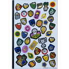 LEGO Sticker Sheet for Set 76399 (10100102)