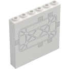 LEGO Panel 1 x 6 x 5 s Map / Hexagonal Layout (59349 / 106816)