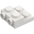 LEGO Deska 2 x 2 x 0.7 s 2 Cvočky na Postranní (4304 / 99206)