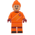 LEGO Žena - oranžová Fotbal Goalie Minifigurka