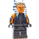 LEGO Ahsoka Tano s Pearl Dark Šedá Nohy  Minifigurka