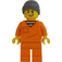 LEGO Bandita s Beanie Čepice v Prison Oblek Minifigurka