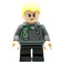 LEGO Draco Malfoy s Slytherin Skokan s Crest a Krátké nohy s Šátek Minifigurka