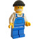 LEGO Fisherman s Modrá Kombinézy Minifigurka