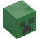 LEGO Čtverec Minifigurka Hlava s Creeper Tvář (20275 / 28275)