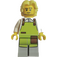 LEGO Muž s Limetková Apron Minifigurka