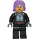 LEGO Nymphadora Tonks s Medium Levandulová Vlasy Minifigurka