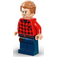 LEGO Owen Grady s Červená Plaid Košile Minifigurka