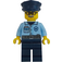 LEGO Policejní důstojník s Brýle a Knír Minifigurka