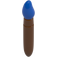 LEGO Červenohnědá Paint Brush s Modrá Horní (15232 / 65695)