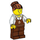 LEGO Barista s Vlasy s Velký Bun Minifigurka