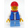 LEGO Billy - Modrá Vesta a Červená Batoh Minifigurka