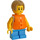 LEGO Boy s Bílá Tank Horní a Záchranná vesta Minifigurka