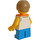 LEGO Boy s Bílá Tank Horní a Záchranná vesta Minifigurka