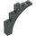 LEGO Tmavě kamenná šedá Klenba 1 x 5 x 4 Pravidelný oblouk, nevyztužená spodní strana (2339 / 14395)