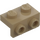 LEGO Tmavě žlutohnědá Konzola 1 x 2 - 1 x 2 (99781)