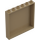 LEGO Tmavě žlutohnědá Panel 1 x 6 x 5 (35286 / 59349)