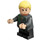 LEGO Draco Malfoy s Slytherin Skokan s Crest a Krátké nohy s Šátek Minifigurka