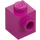 LEGO Magenta Kostka 1 x 1 s Cvoček na Jeden Postranní (87087)