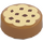 LEGO Středně tmavá tělová Dlaždice 1 x 1 Kolo s Cookie (15828 / 98138)