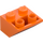 LEGO oranžová Sklon 2 x 2 (45°) Převrácený s plochou distanční vložkou vespod (3660)