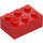 LEGO Červená Kostka 2 x 3 (3002)