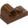 LEGO Červenohnědá Deska 1 x 2 s Kolík otvor (11458)