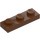 LEGO Červenohnědá Deska 1 x 3 (3623)