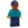 LEGO Vlak Station Employee Minifigurka