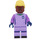 LEGO Žena - Fialová Fotbal Goalie Minifigurka